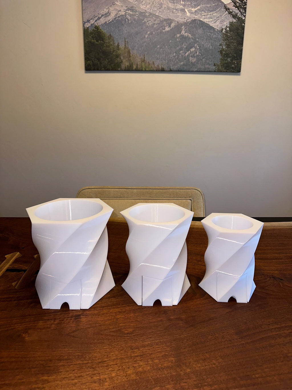 HexT Planter: Modern Twist PETG Plant Pot with Drainage