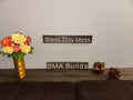 Bless This Mess - Wood Sign - Wall Hangers - 3D Printed Letters