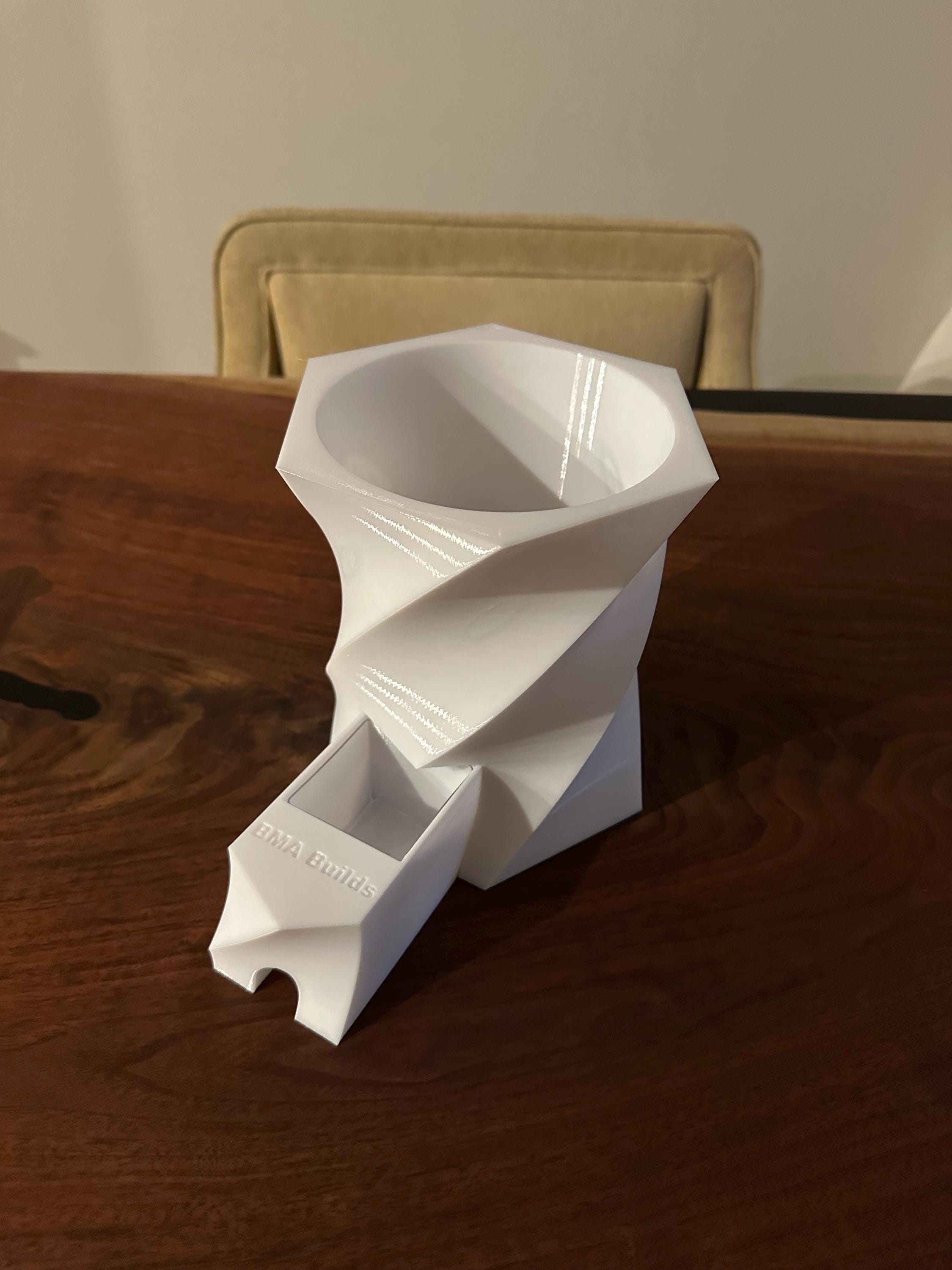 HexT Planter: Modern Twist PETG Plant Pot with Drainage